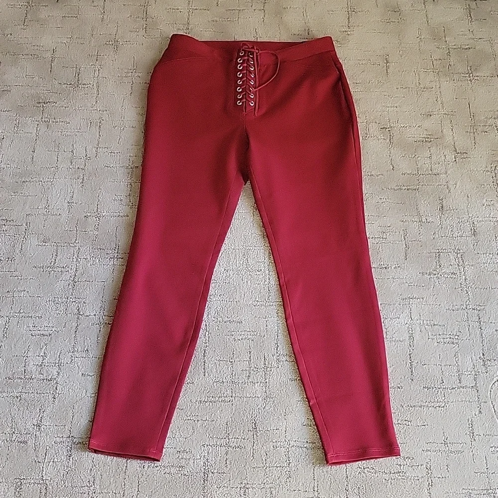 NWT Express red pants - Picture 2 of 4